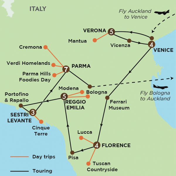 Viva Italia Map 2023