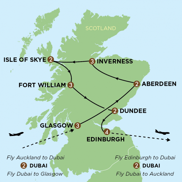 Scotland 2020 Map