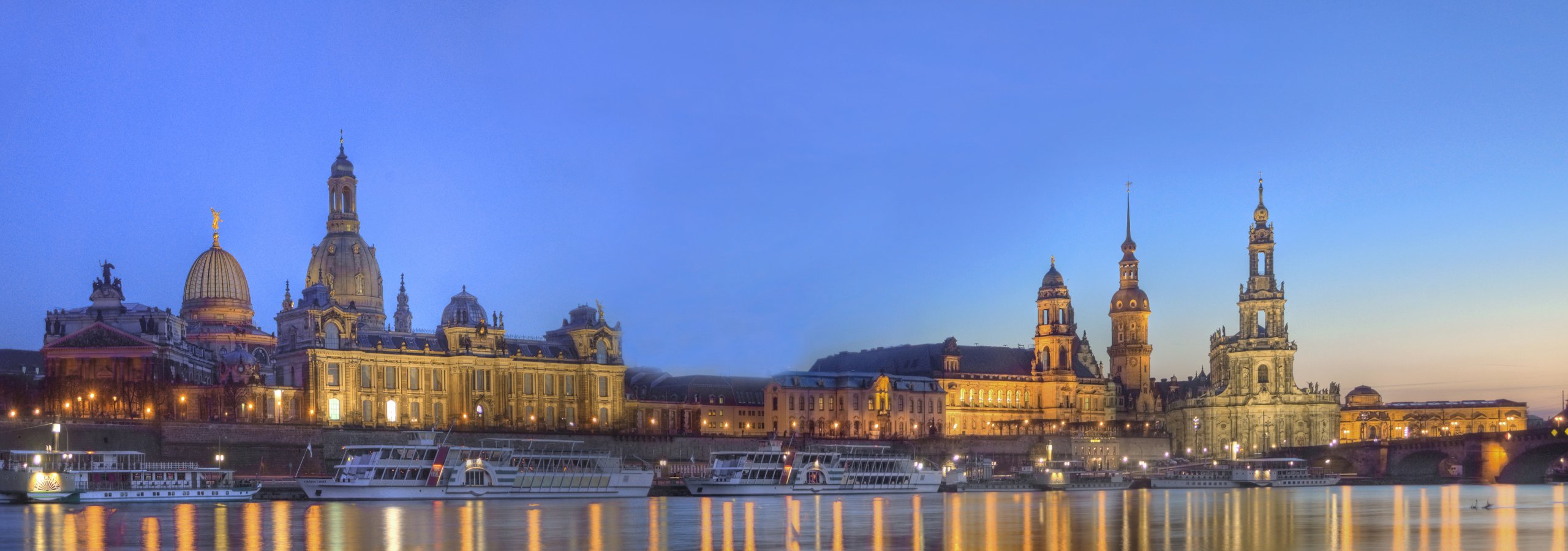 Dresden Elbe river smaller
