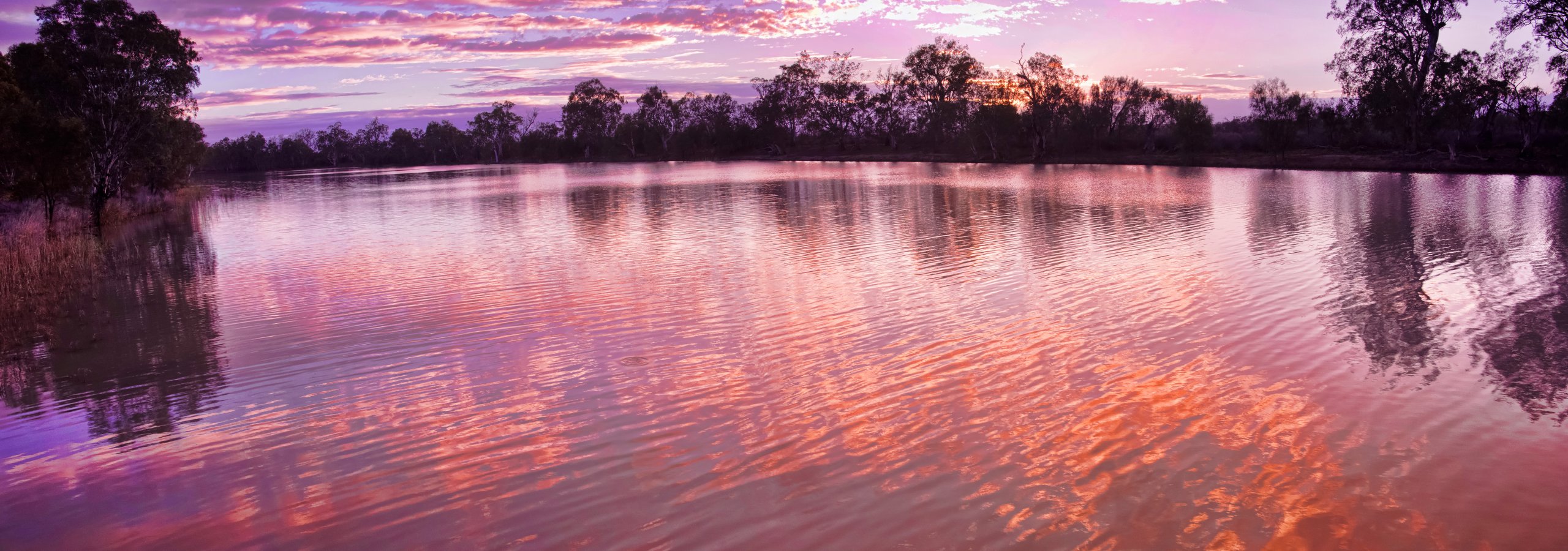 Murray River sunset 6