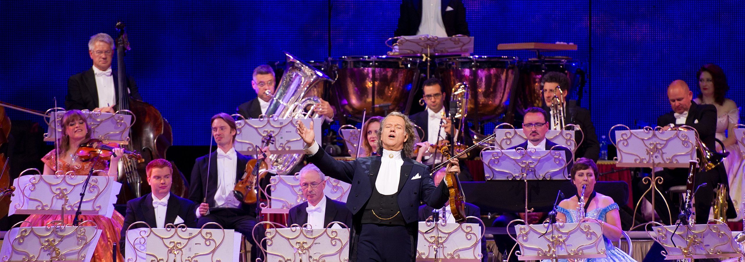 Andre Rieu with Johann Strauss Orchestra banner2