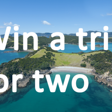 Win a trip for two!