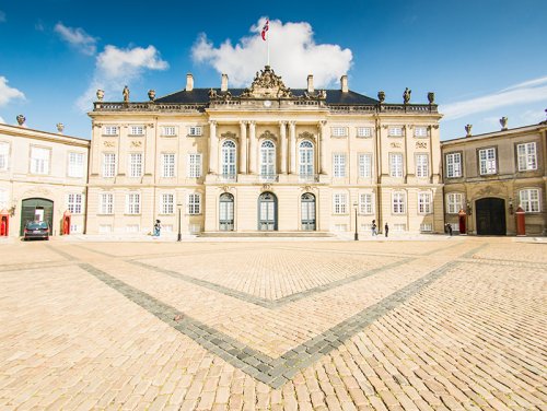 Amalienborg Palace Copenhagen Denmark