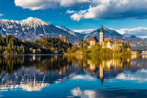 Amazing View On Bled Lake
