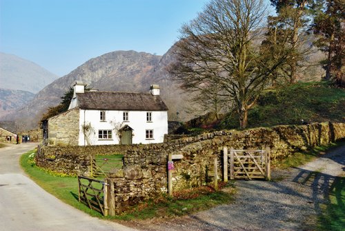 Beatrix Potters cottage in English Lake District