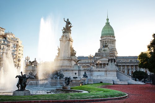 Building of Congress Buenos Aires Argentina