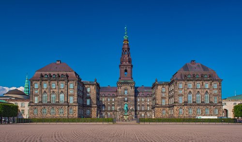 Christianborg Palace Copenhagen Denmark