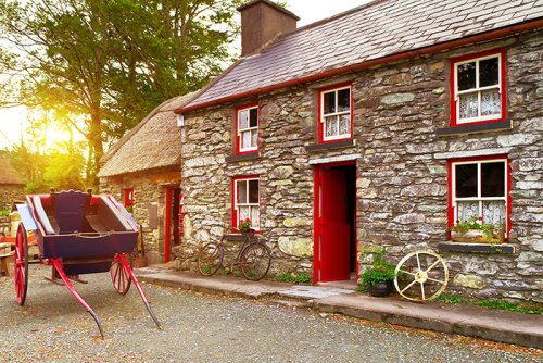 Classic Irish cottage