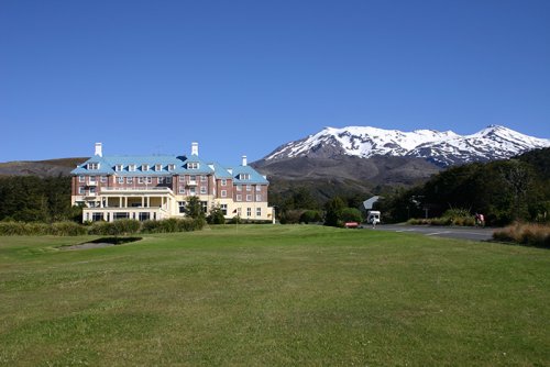 Grand Chateau in Tongariro