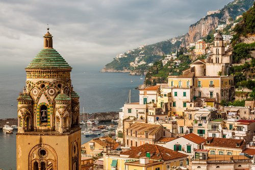 Italy Amalfi city 