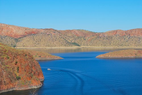 Lake Argyle nearby Kununurra West Australia