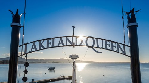 Lakeland Queen sign