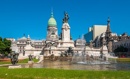 National Congress building Buenos Aires Argentina