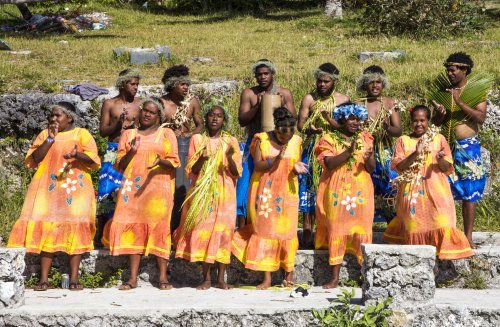 New Caledonia Kanak singers
