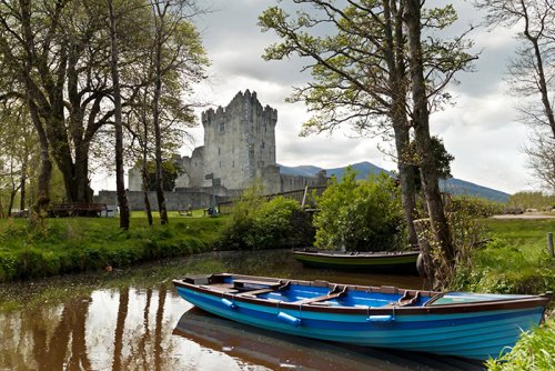 Ross castle in Killarney Ireland
