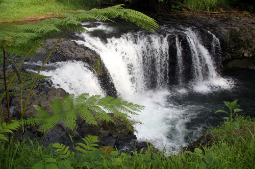 Samoa River and Waterfall