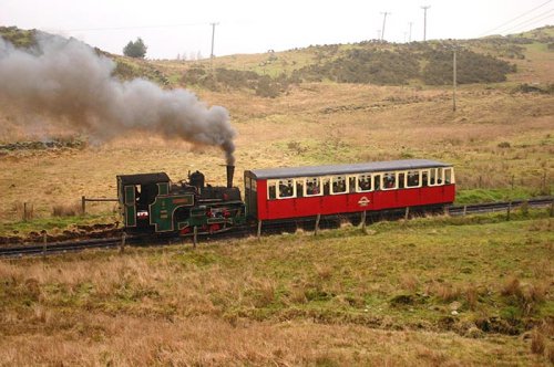 Steam Train on the Snowdon Mountain Railway