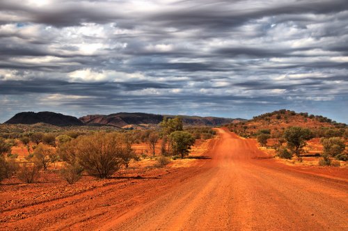 The Ghan Outback Scenery