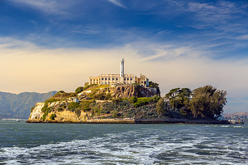Alcatraz Island off San Francisco