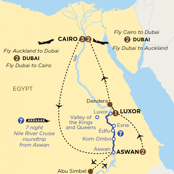 Egypt 2020 Map