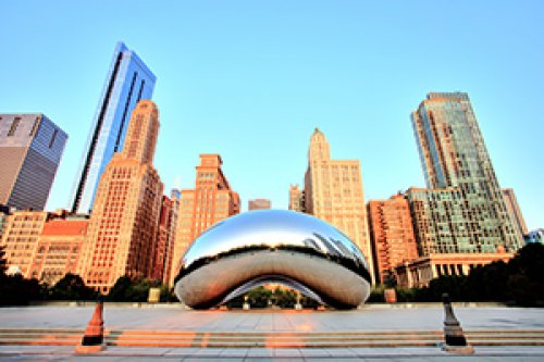Chicagos Bean statue