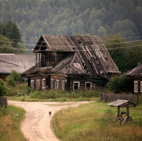 Russia Wooden House
