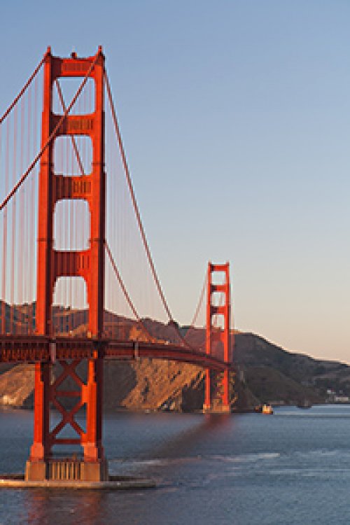 San Franciscos Golden Gate Bridge