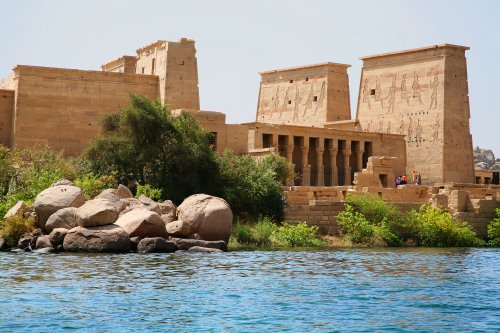 Temple of Philae at Aswan Egypt