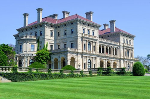The Breakers Mansion in Newport Rhode Island